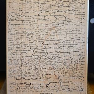 Stampin' Up! Crackle Background Stamp